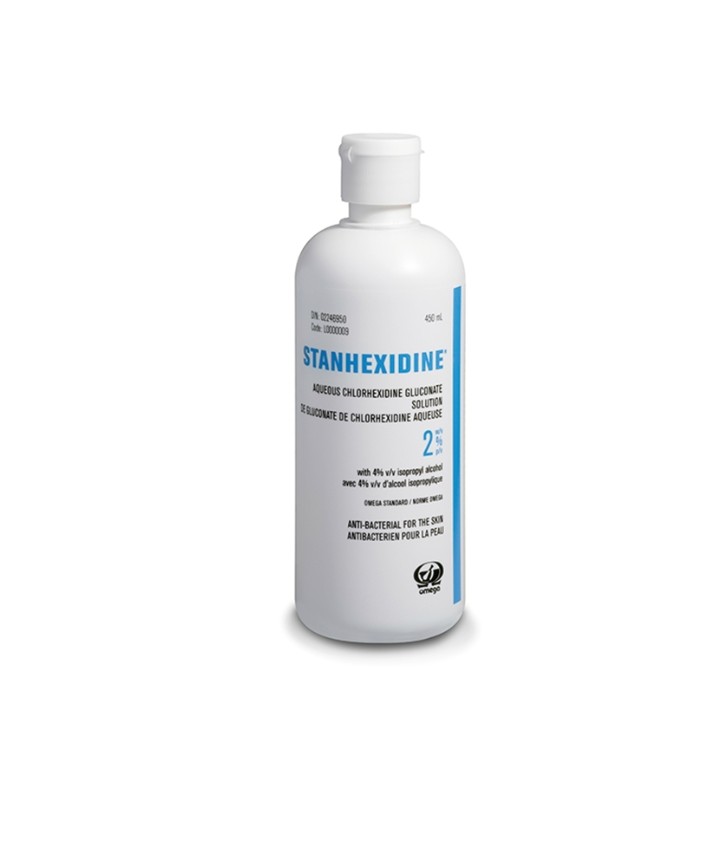 Chlorhexidine Aqueous Solution (CHG 2% + IPA 4%) – 450ML